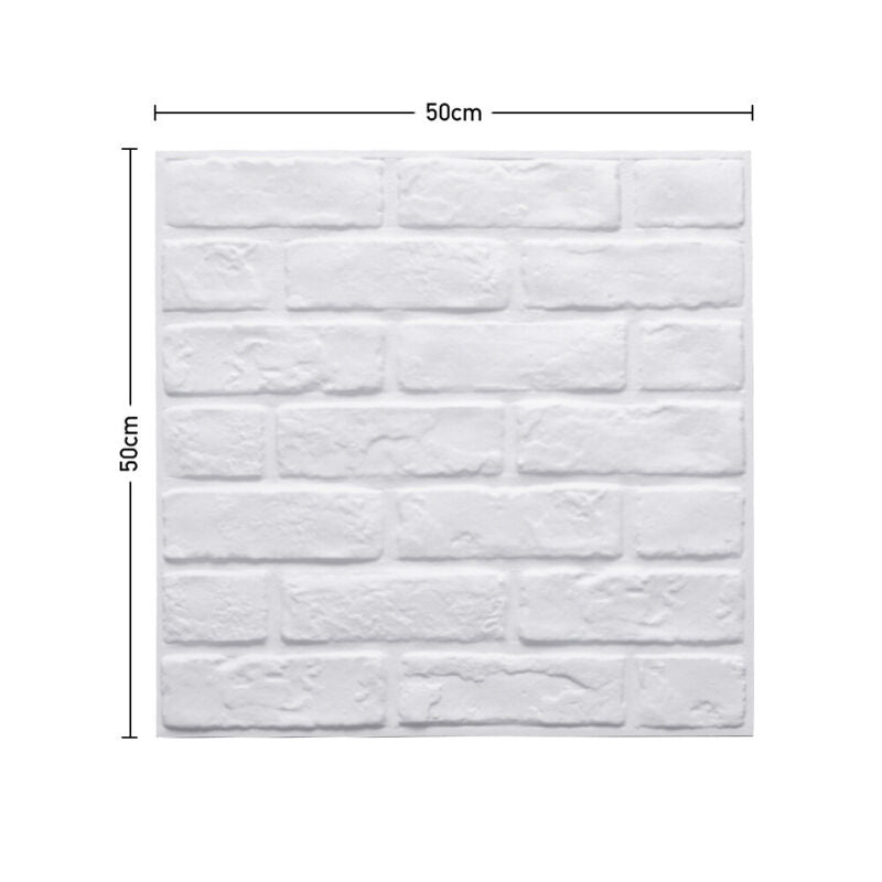 24x PVC 3D Wall panel Decorative Wall Ceiling Tile Cladding Wallpaper Waterproof