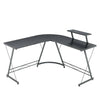 Corner L-Shaped Computer Gaming PC Desk Writting Tables Home Office Workstation