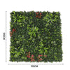 100 x 100cm Artificial Wall Plant Fence Greenery Panel Foliage Hedge Decor Mat