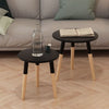 2x Coffee Table Side Table Set Corner Modern Round Hallway Living Room Furniture