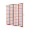 Large Wood/Bamboo Privacy Screen Room Divider Partition Furniture 3/4/6 Panels