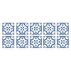 10pcs Moroccan Tile Sticker Bathroom Kitchen Waterproof Wall Decal DIY Home Deco