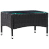 Coffee Table Poly Rattan Outdoor Garden Tables Furniture Multi Colours vidaXL