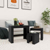 3x Nesting Coffee Tables Engineered Wood Table Furniture Multi Colours vidaXL