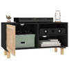 TV Cabinet Solid Wood Pine and Natural Rattan Strong stability durable