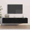 Wall Cabinet Floating TV Unit Media Cabinet Storage Engineered Wood