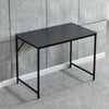 Computer Laptop Table Desk Wood Top Study Office Home Workstation Black/White
