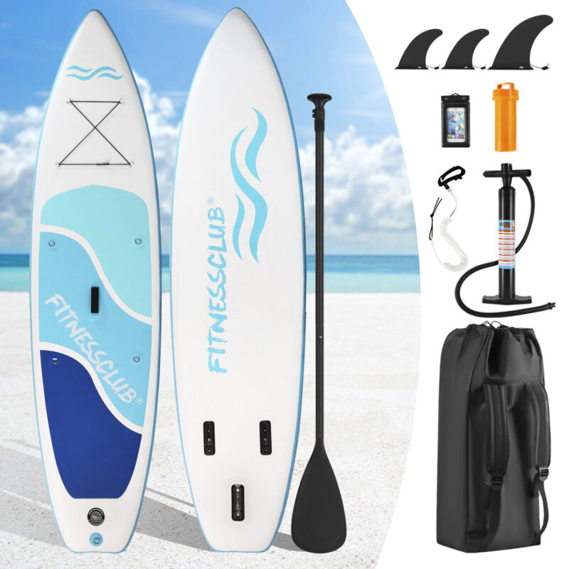 10/11.6 ft Adjustable Inflatable Surfboard Stand-Up SUP Inflatable Paddle Board