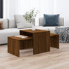 Coffee Table Set Engineered Wood Living Room Sofa Table Multi Colours vidaXL