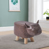 Animal Ottomans Footstools Padded Cushion Pouffe Stool Rest Children Toy Gift