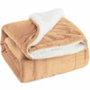 Sherpa Throw Fleece Blanket Soft Fluffy Warm Cozy Sofa Bed Throws Double 150*200