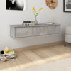 Wall-mounted Drawer Shelf Engineered Wood Wall Cabinet Multi Colours vidaXL