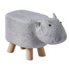 Large luxury animal footstool Ottoman cushion stool rest cushion seat sofa chair