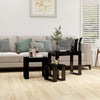 3x Nesting Tables Engineered Wood End Side Nest of Table Multi Colours vidaXL