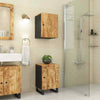 vidaXL Bathroom Cabinet Solid Wood Robust and stable Plenty of storage space