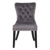 Velvet Dining Chair with Door Knocker Bedroom Dressing Accent Seat 1/2/4/6Chairs