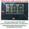 Gazebo Party Tent Marquee 3x3m Waterproof PVC Garden PE Outdoor Wedding Canopy
