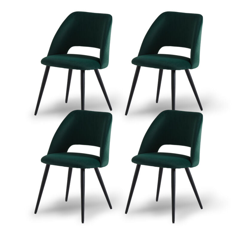 Solid 150cm Wood Dining Table and 4/6 Chairs Set Home Kitchen Furniture 4 Colors