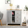 Wooden Sideboard Cupboard Hallway Table Storage Unit Cabinet 3 Style