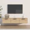 Wall Cabinet Floating TV Unit Media Cabinet Storage Engineered Wood