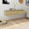 Wall-mounted Drawer Shelf Engineered Wood Wall Cabinet Multi Colours vidaXL